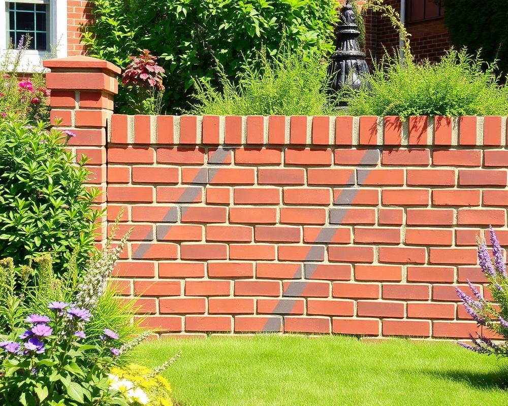 Garden Brick Wall